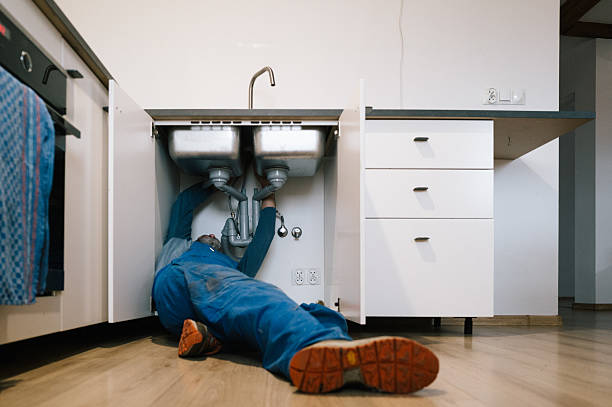 Professional Plumbing technician working in Pemberton, NJ